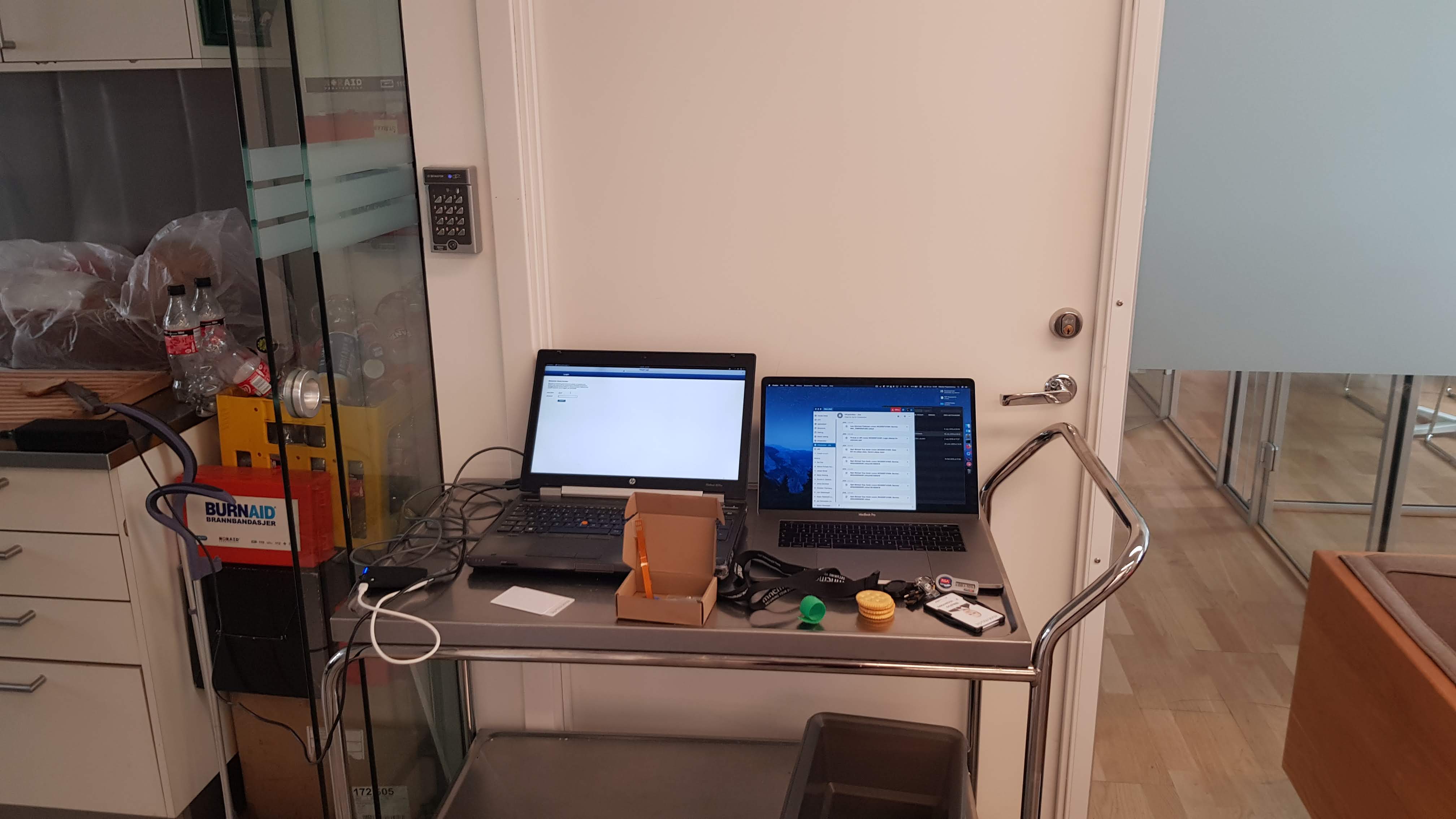 picture of the setup